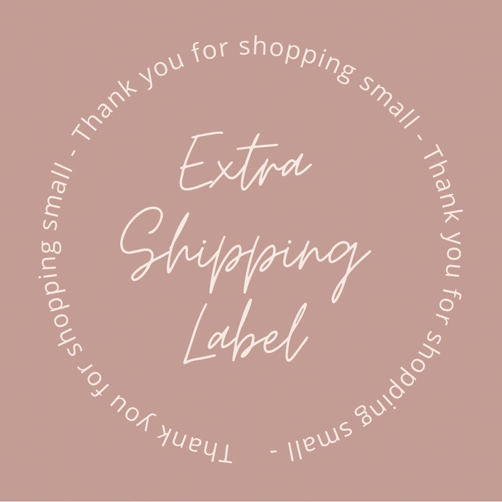 Extra Shipping Label